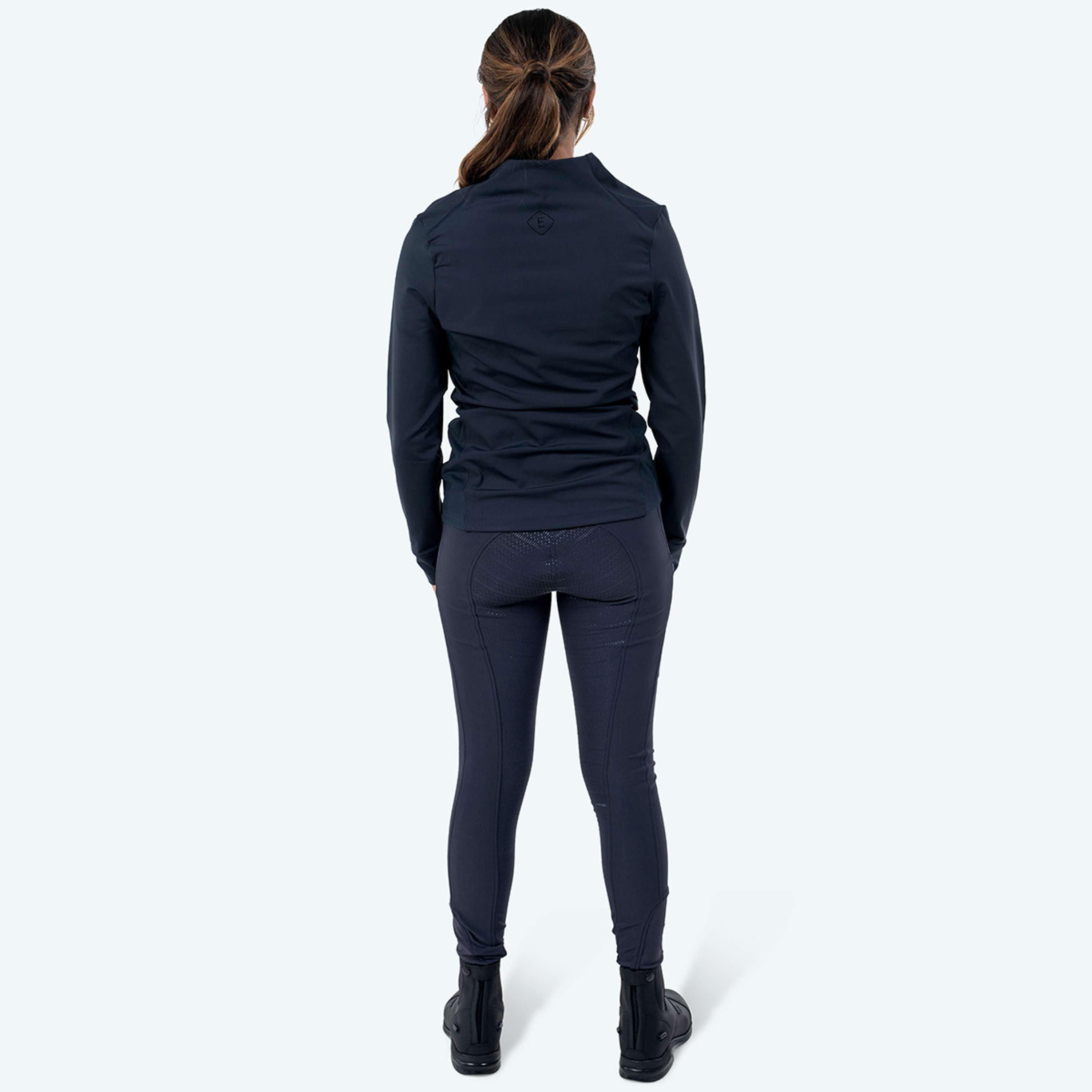 Elvera Equestrian Trainingsshirt EEMexa Lange Mouw Navy