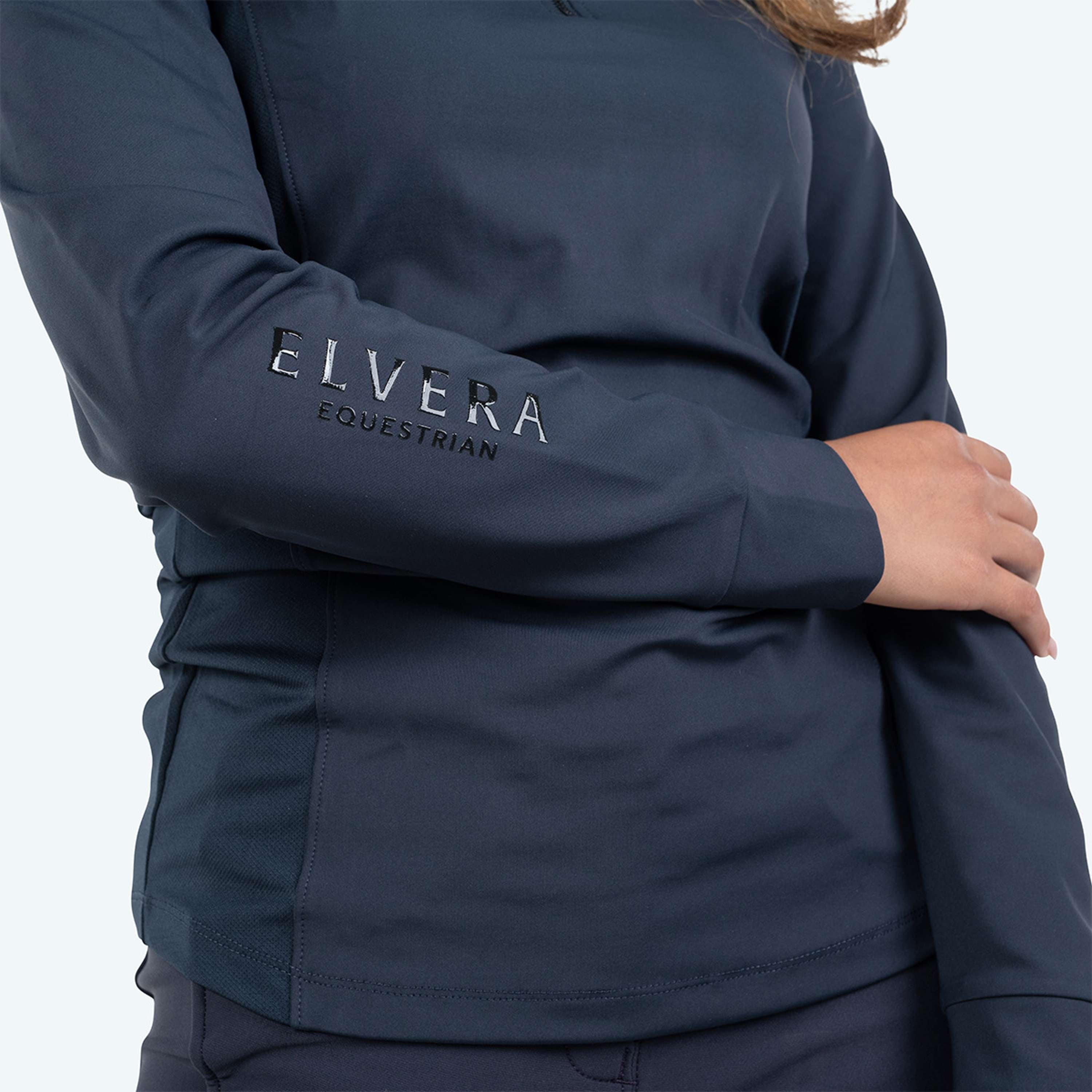 Elvera Equestrian Trainingsshirt EEMexa Lange Mouw Navy