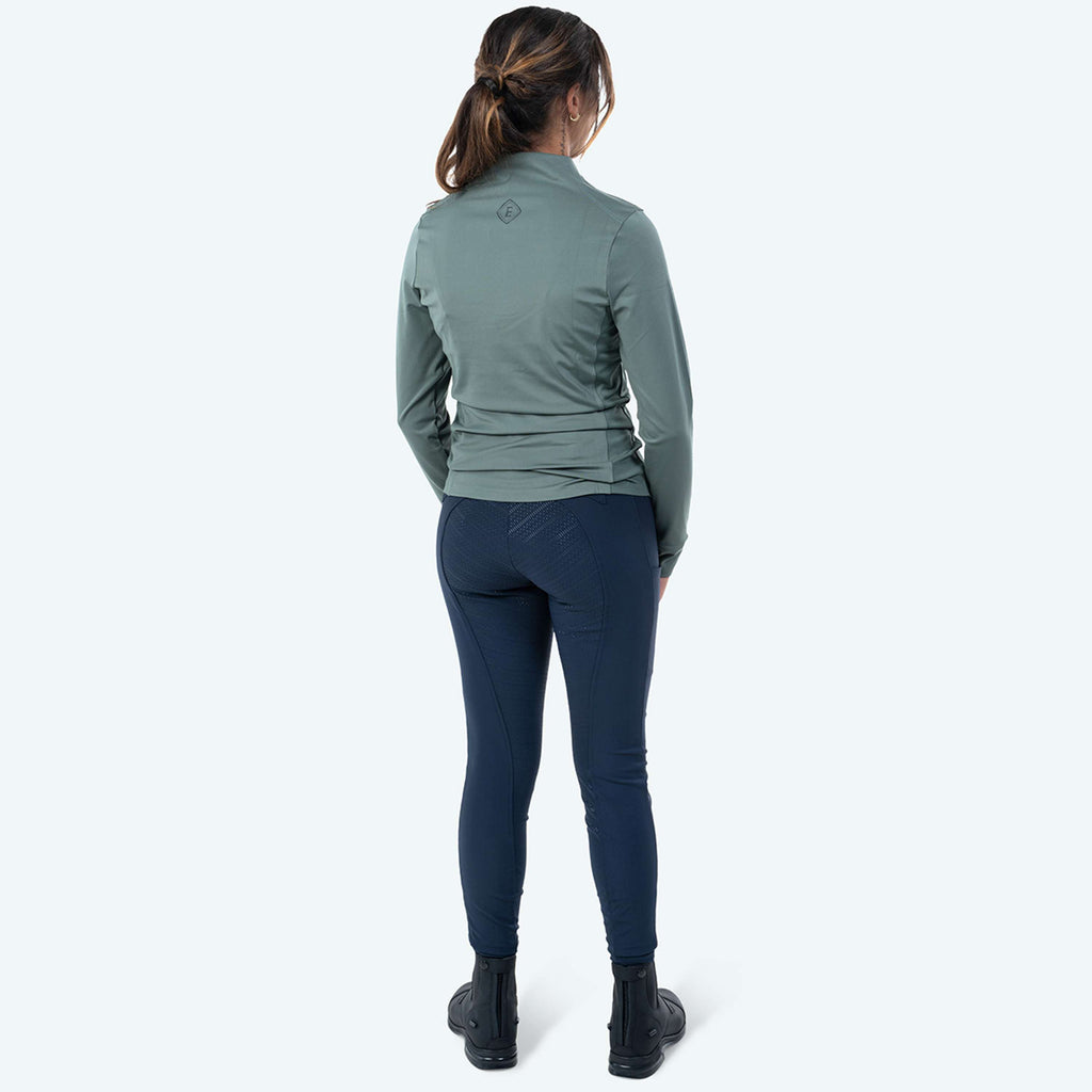 Elvera Equestrian Trainingsshirt EEMexa Lange Mouw Oregano