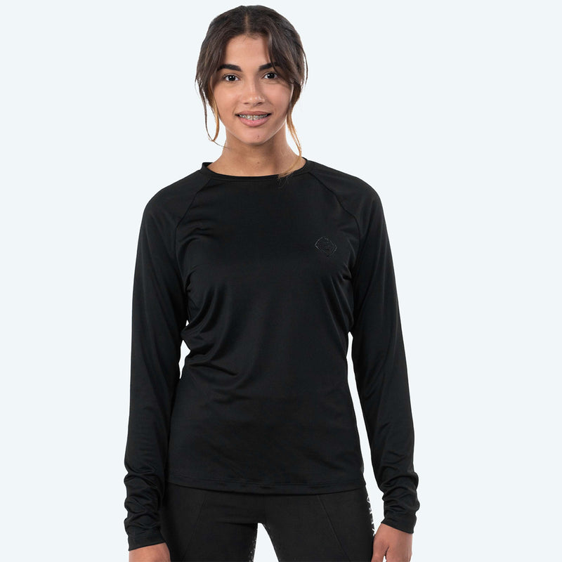 Elvera Equestrian Performance Shirt EELunara Zwart