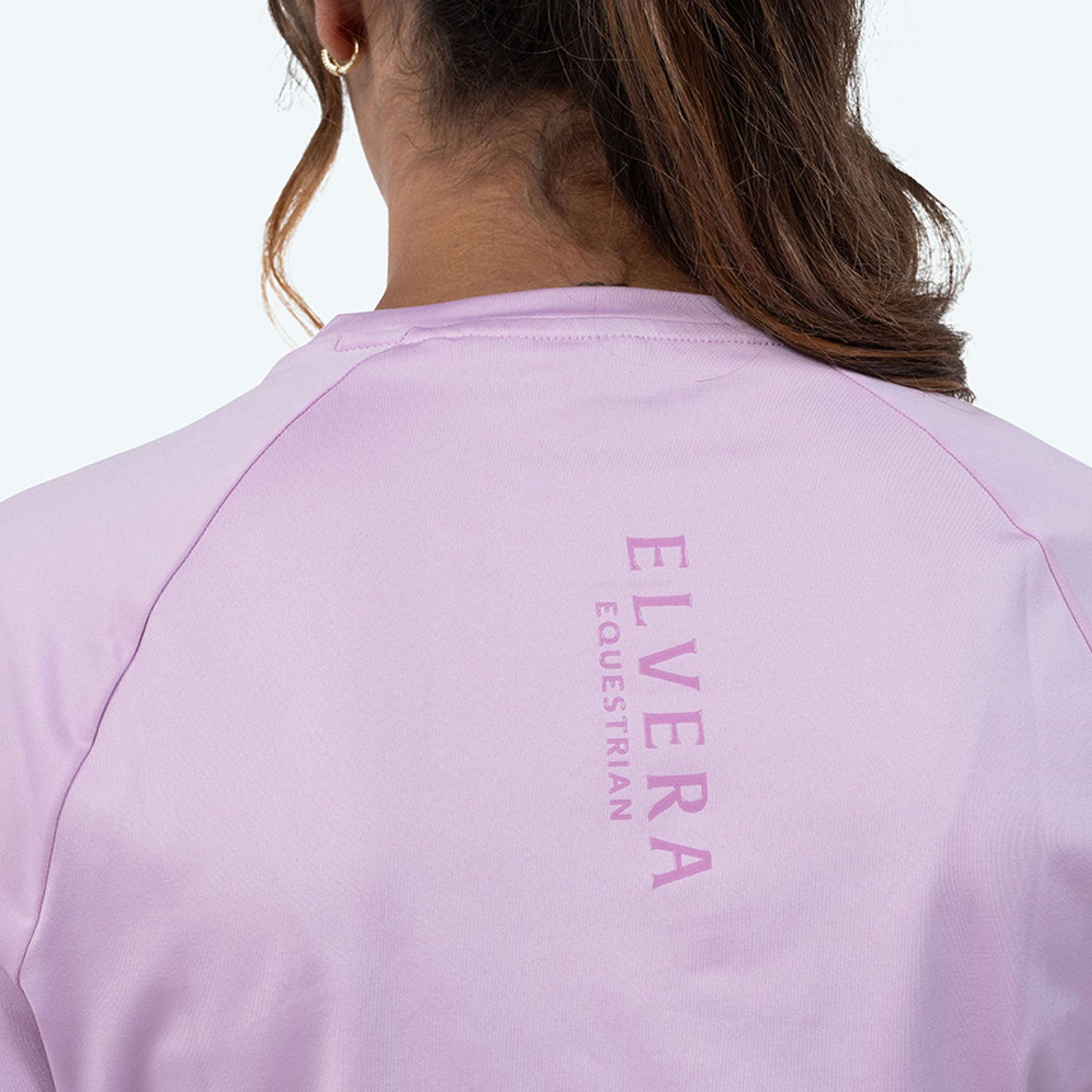 Elvera Equestrian Performance Shirt EELunara Lila Purple