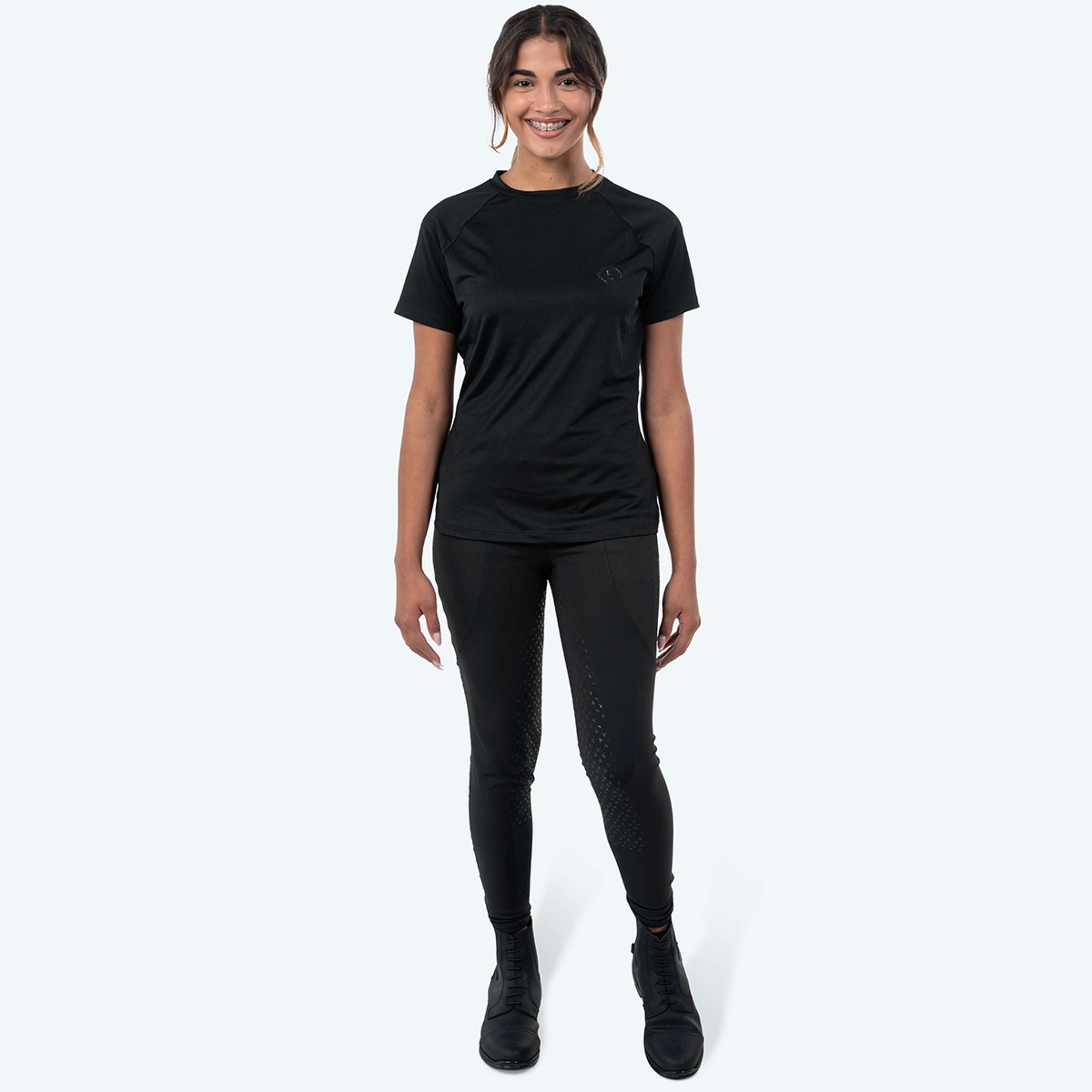 Elvera Equestrian Performance Shirt EENova Zwart
