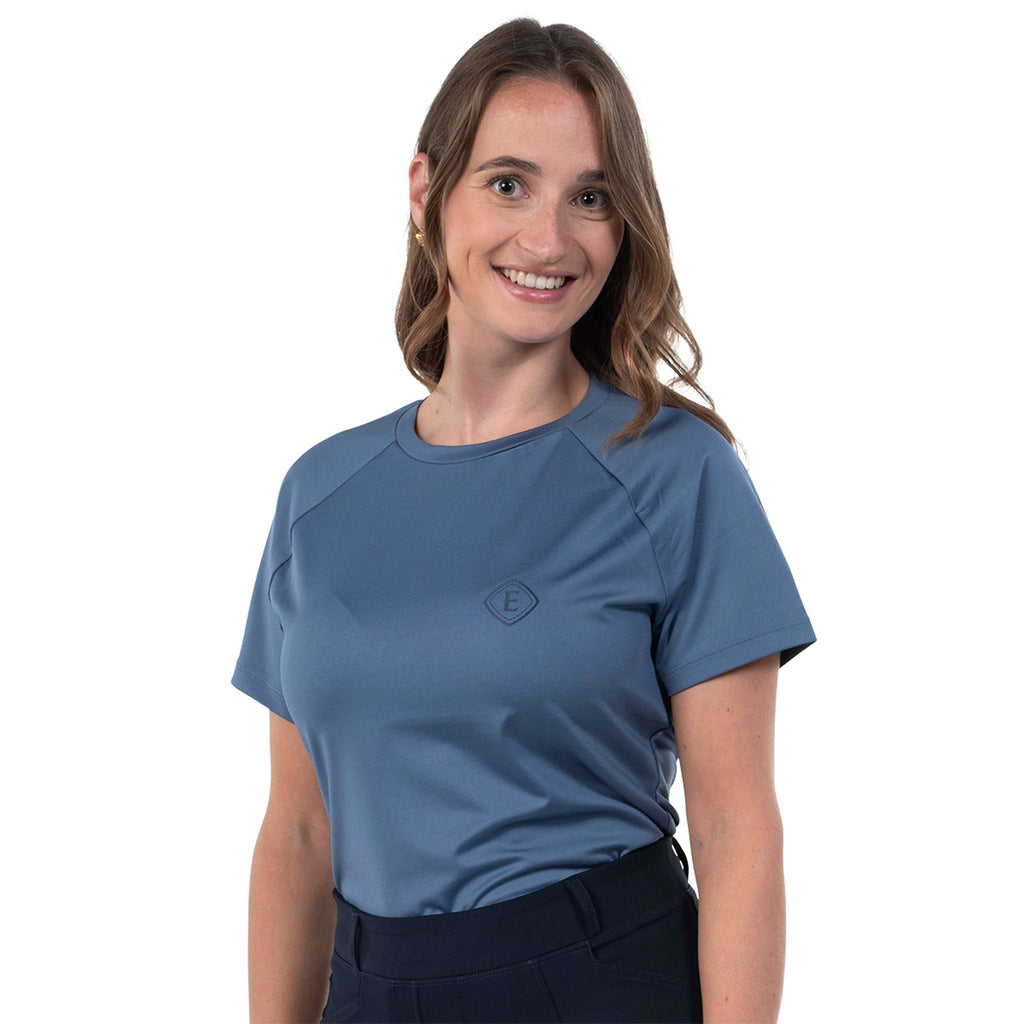 Elvera Equestrian Performance Shirt EENova Dove Blue