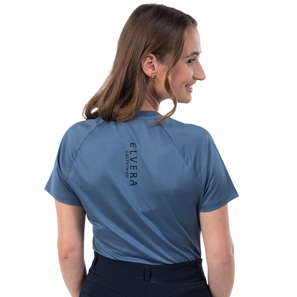 Elvera Equestrian Performance Shirt EENova Dove Blue