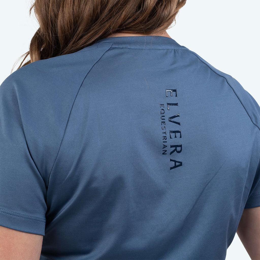 Elvera Equestrian Performance Shirt EENova Dove Blue