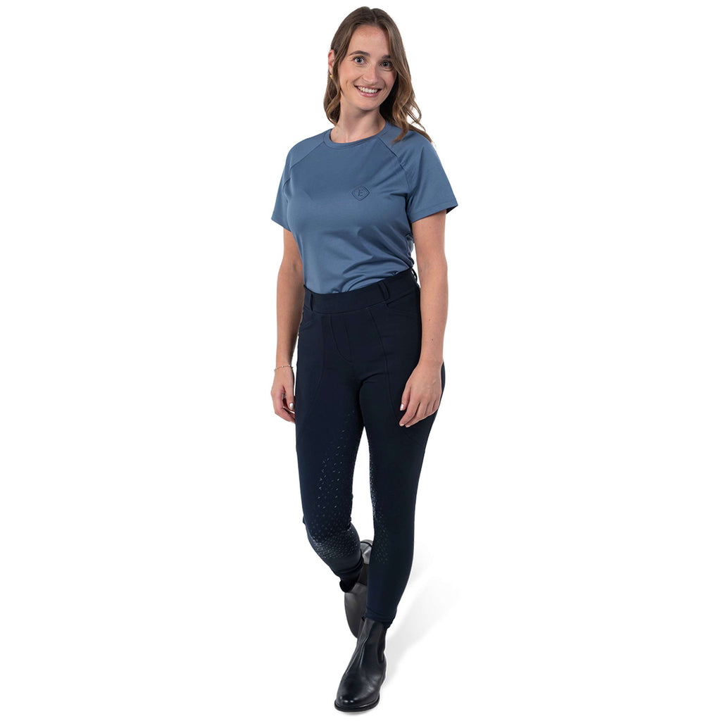 Elvera Equestrian Performance Shirt EENova Dove Blue