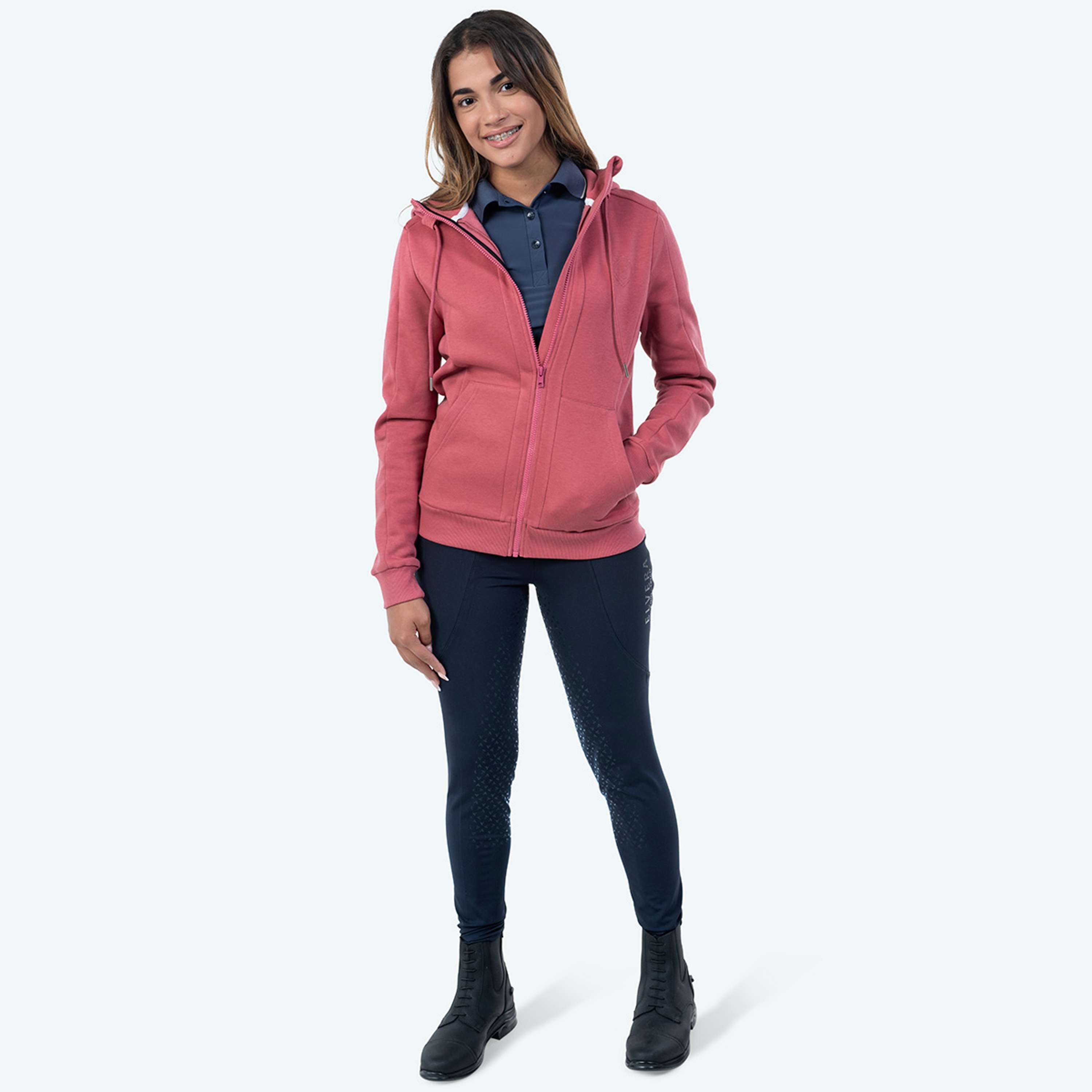 Elvera Equestrian Vest EEValera Mauve Wood
