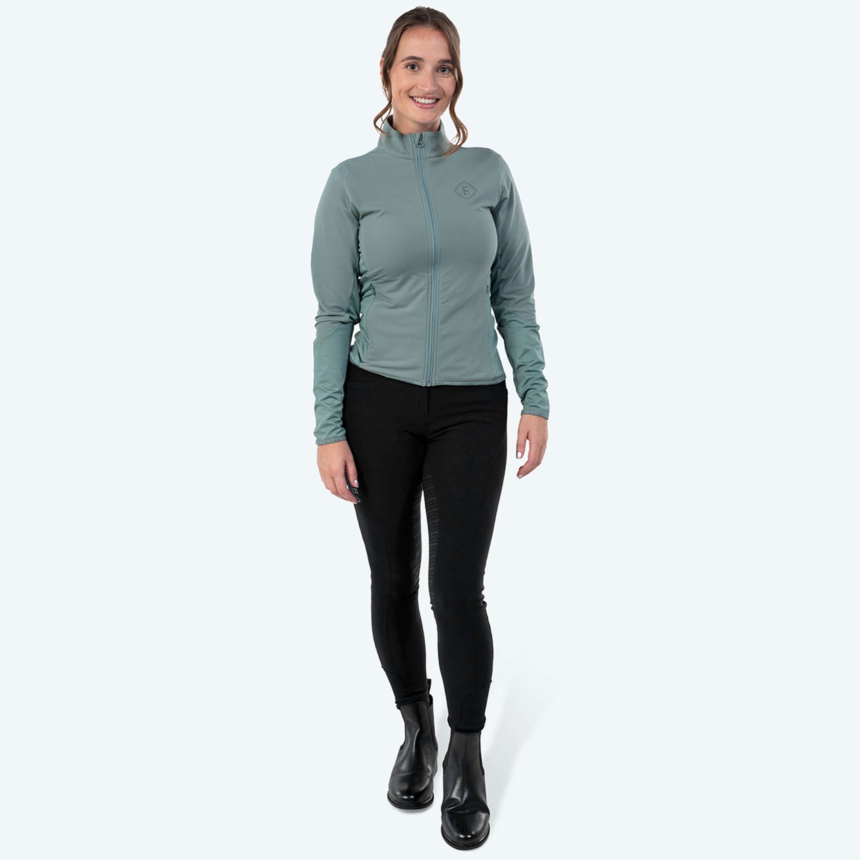 Elvera Equestrian Trainingsvest EEAveline Stormy Green