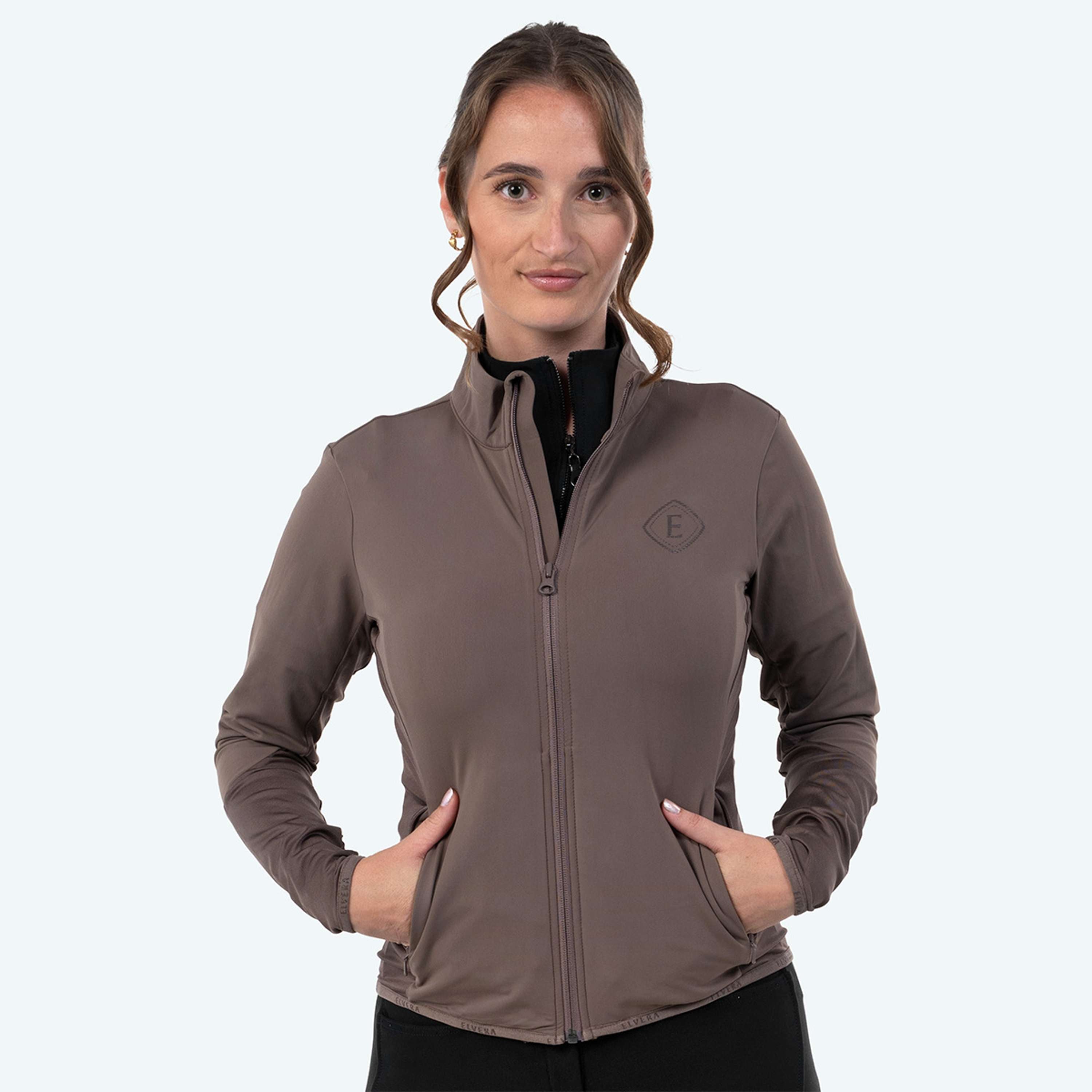 Elvera Equestrian Trainingsvest EEAveline Dark Taupe