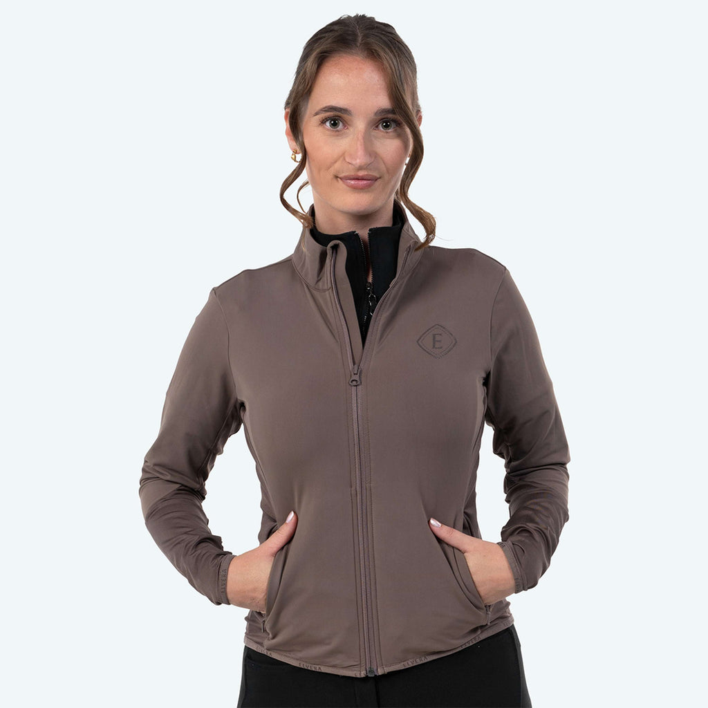 Elvera Equestrian Trainingsvest EEAveline Dark Taupe