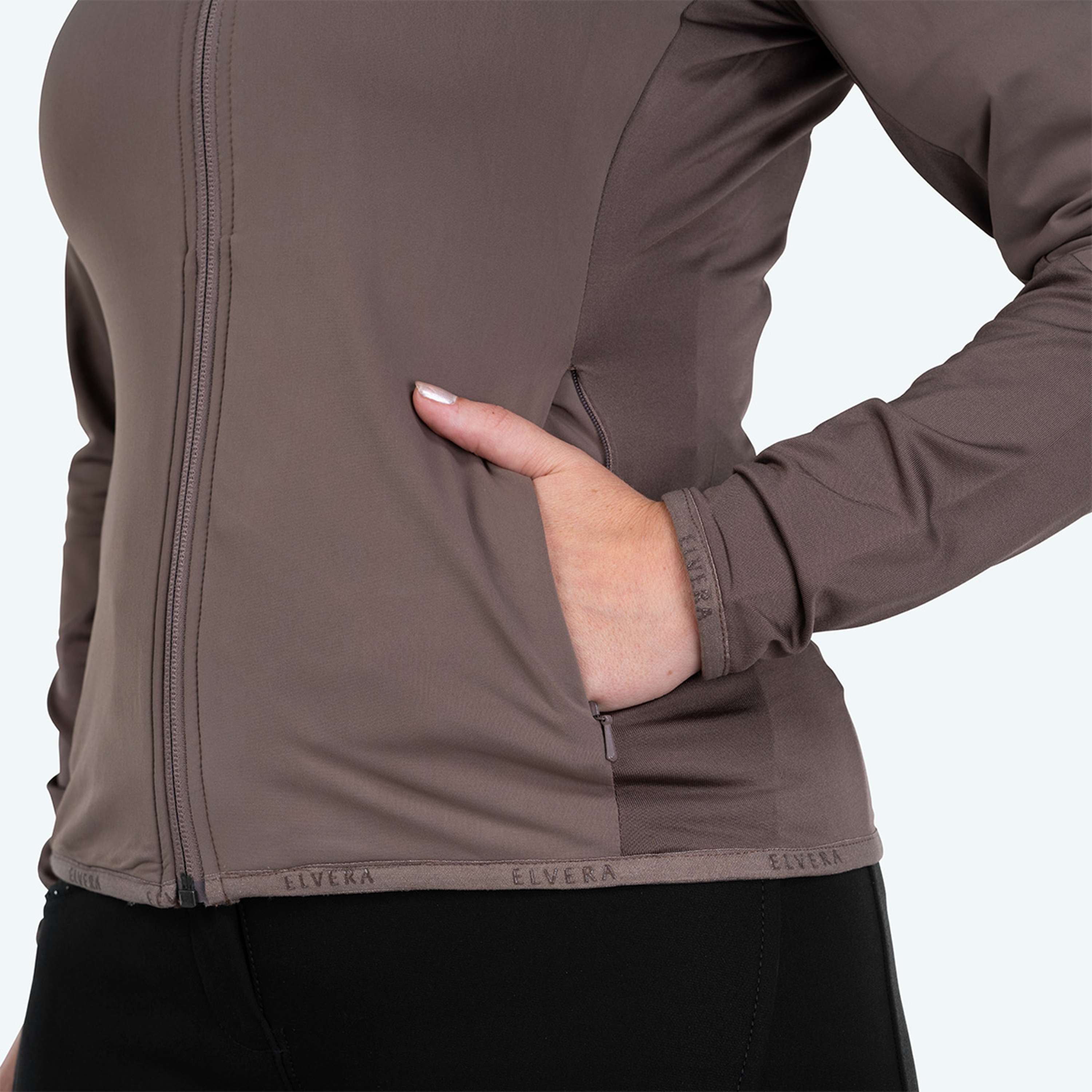 Elvera Equestrian Trainingsvest EEAveline Dark Taupe