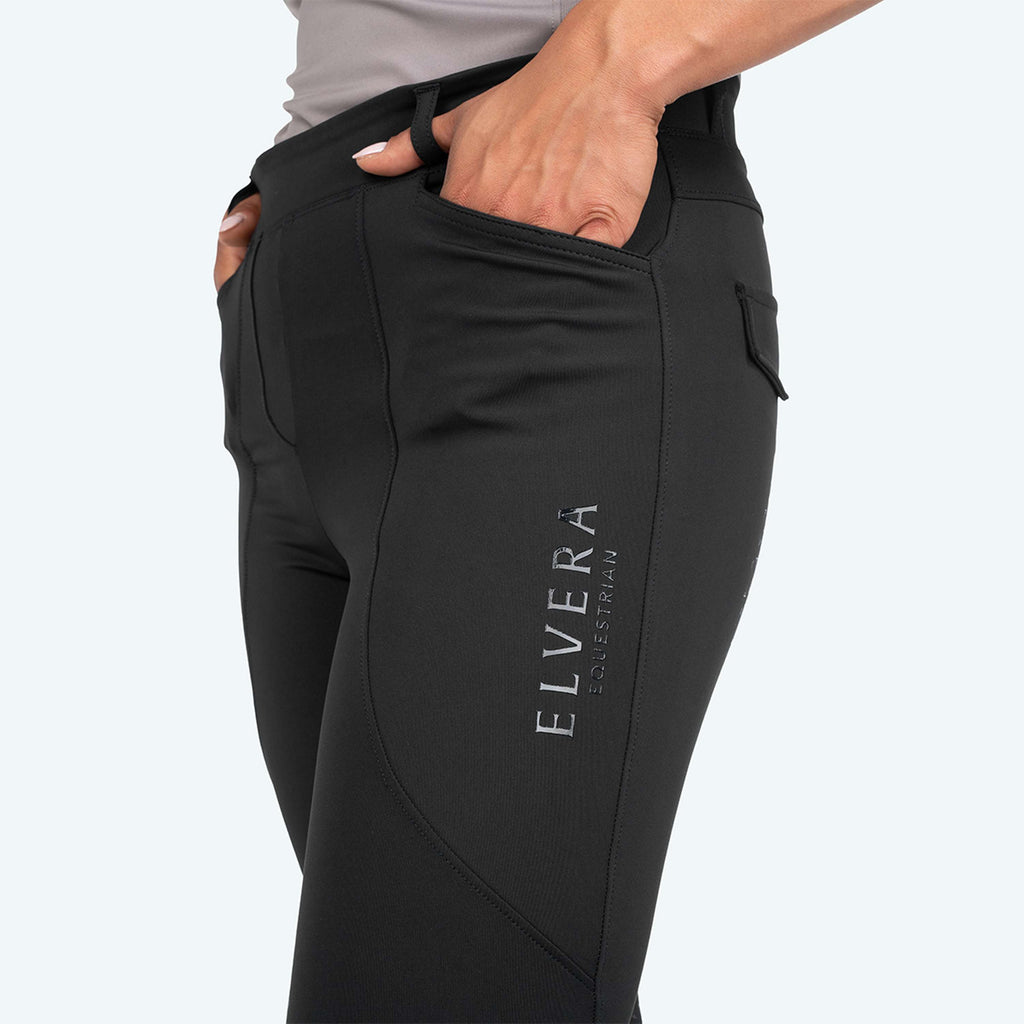 Elvera Equestrian Rijlegging Motion Solid Black
