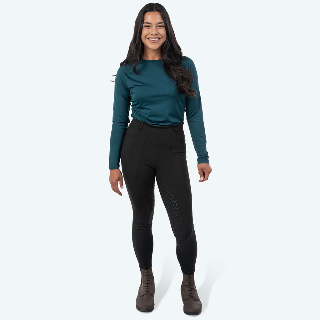 Elvera Equestrian Rijlegging Motion Solid Black