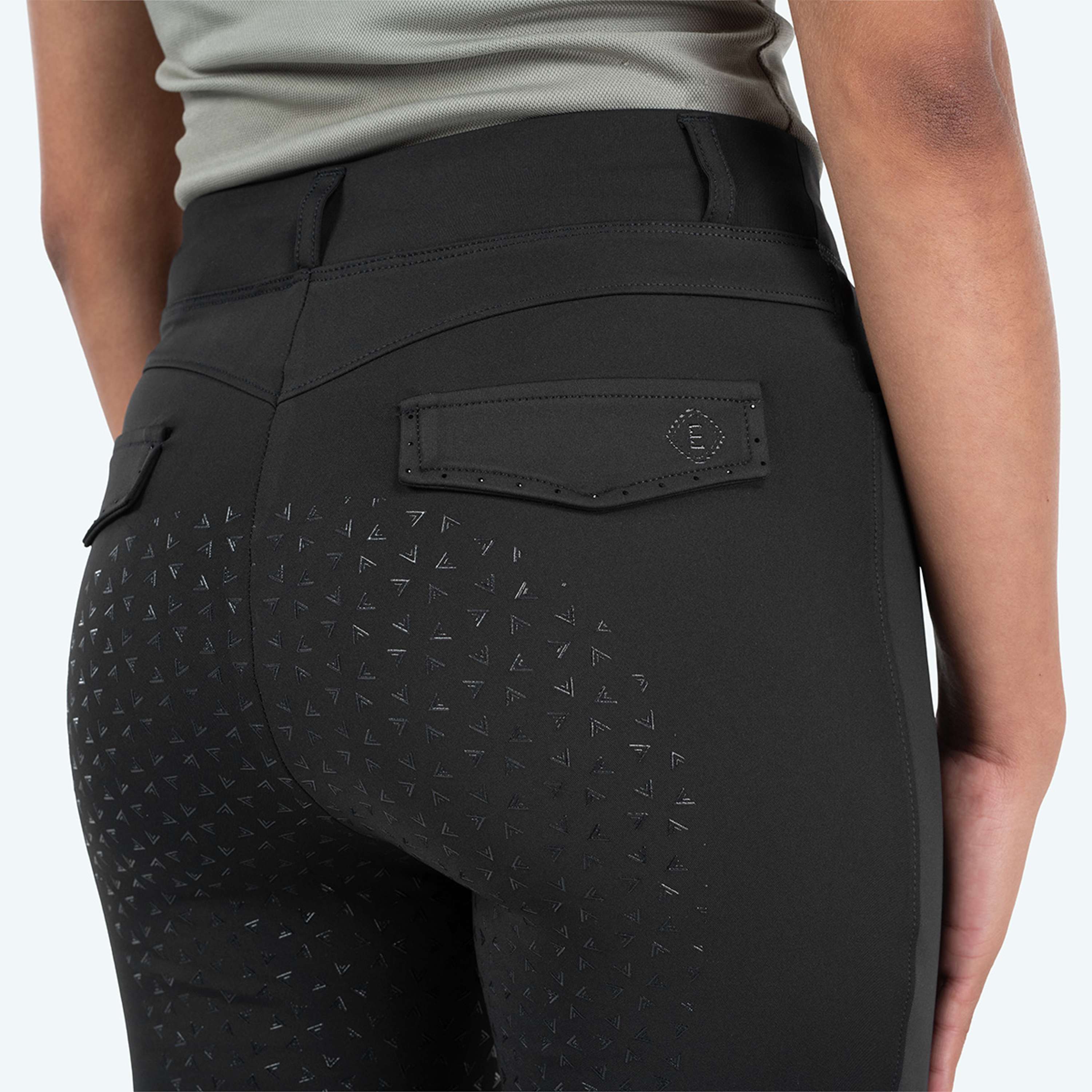 Elvera Equestrian Rijlegging Motion Bling Solid Black