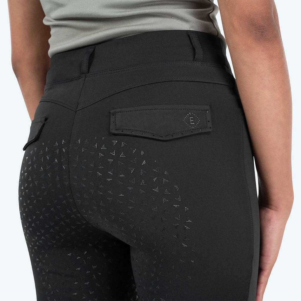Elvera Equestrian Rijlegging Motion Bling Solid Black
