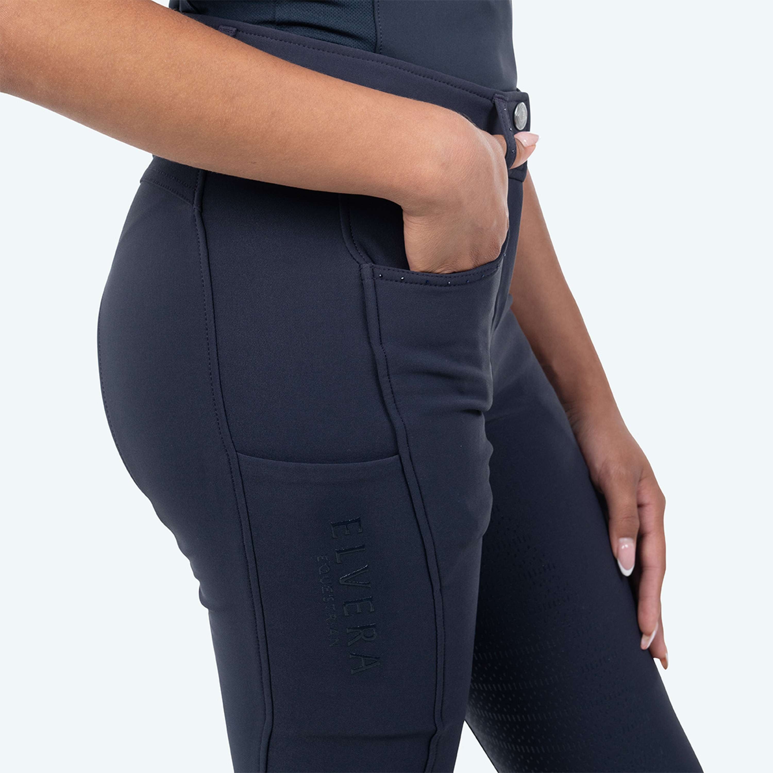Elvera Equestrian Rijbroek Performance Bling Kings Navy