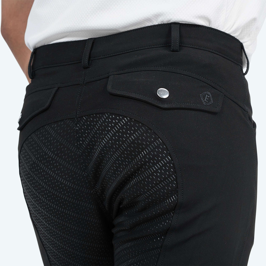 Elvera Equestrian Rijbroek Dual Core Pro Heren Zwart