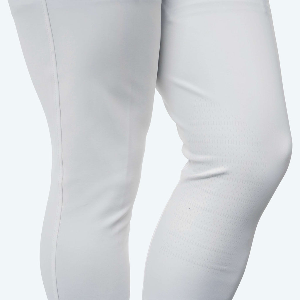 Elvera Equestrian Rijbroek Sensitive Pro Half Seat Heren Wit