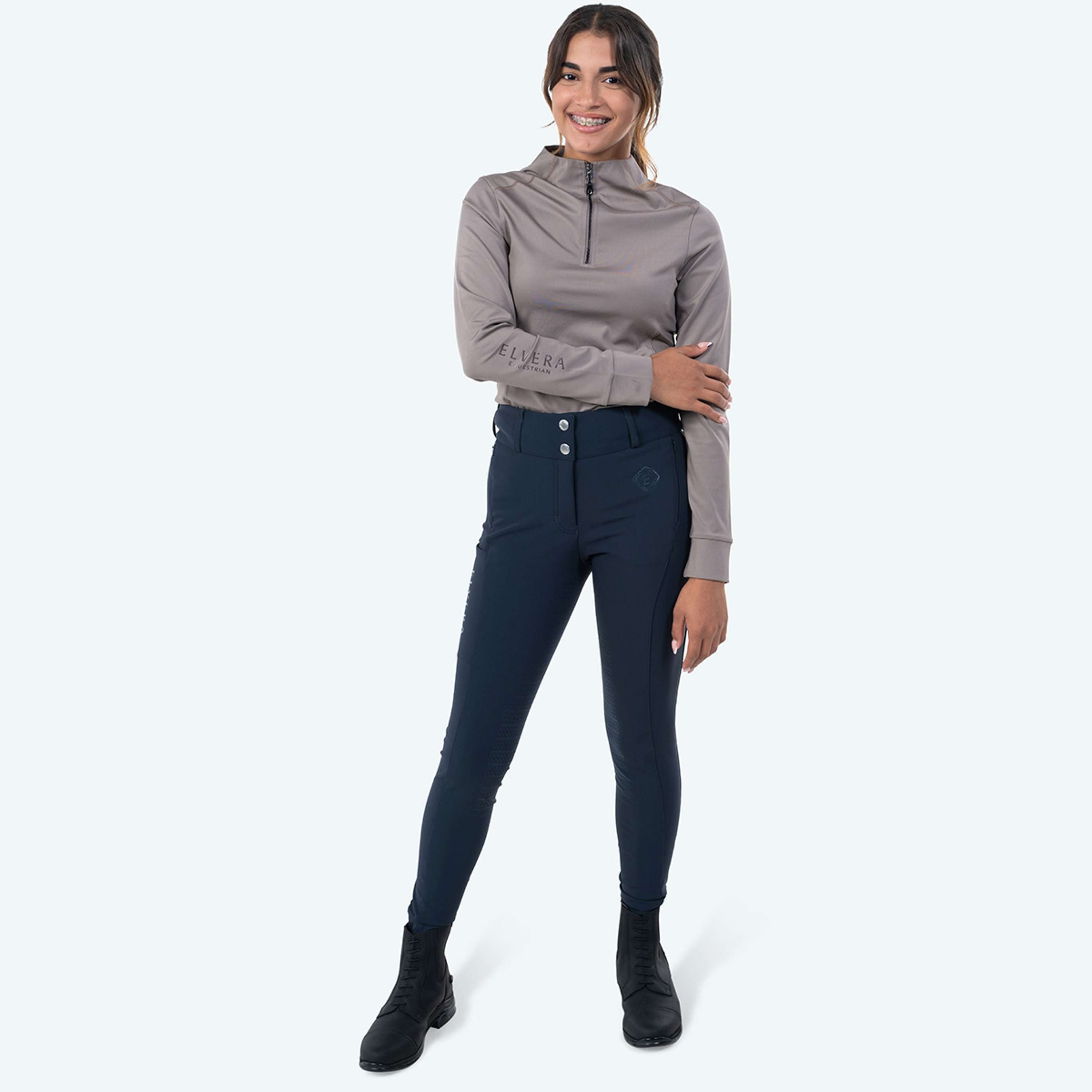 Elvera Equestrian Rijbroek Dual Core Pro Salute