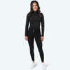 Elvera Equestrian Rijbroek Dual Core Pro Half Seat Zwart