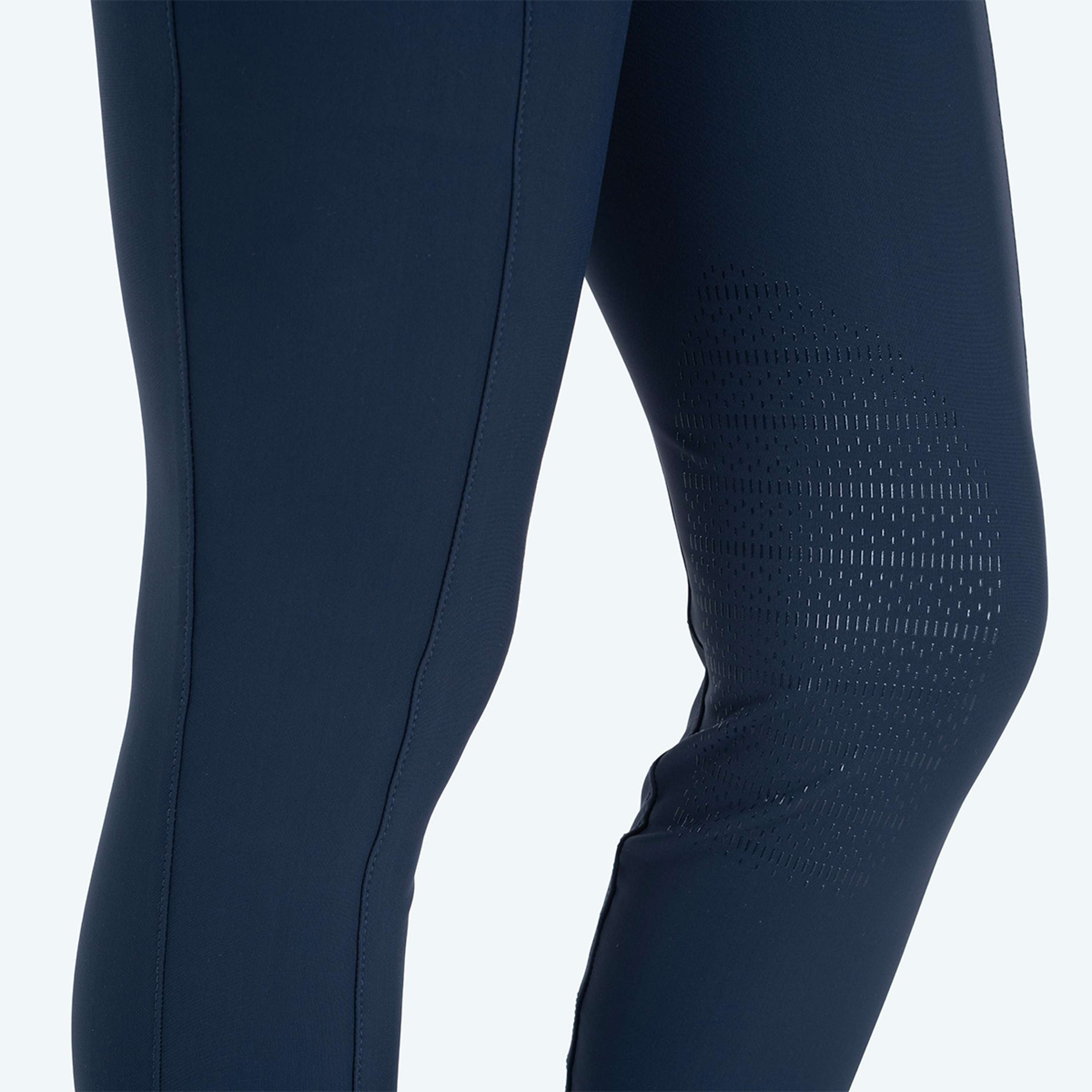 Elvera Equestrian Rijbroek Dual Core Pro Half Seat Salute