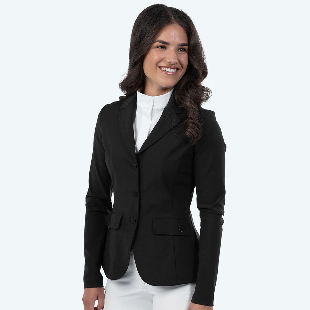 Elvera Equestrian Wedstrijdjasje EEChica Bling Zwart