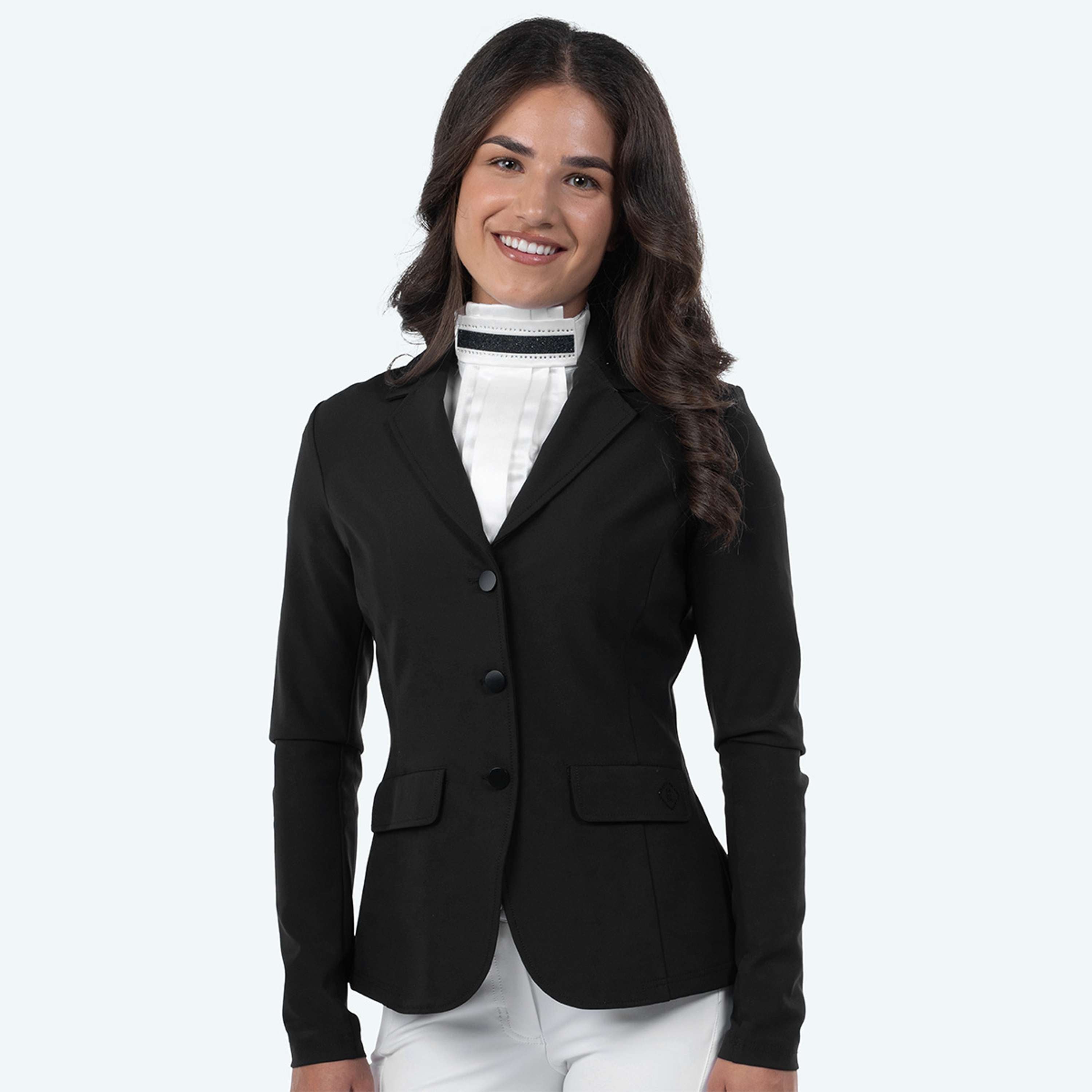 Elvera Equestrian Wedstrijdjasje EEChica Bling Zwart