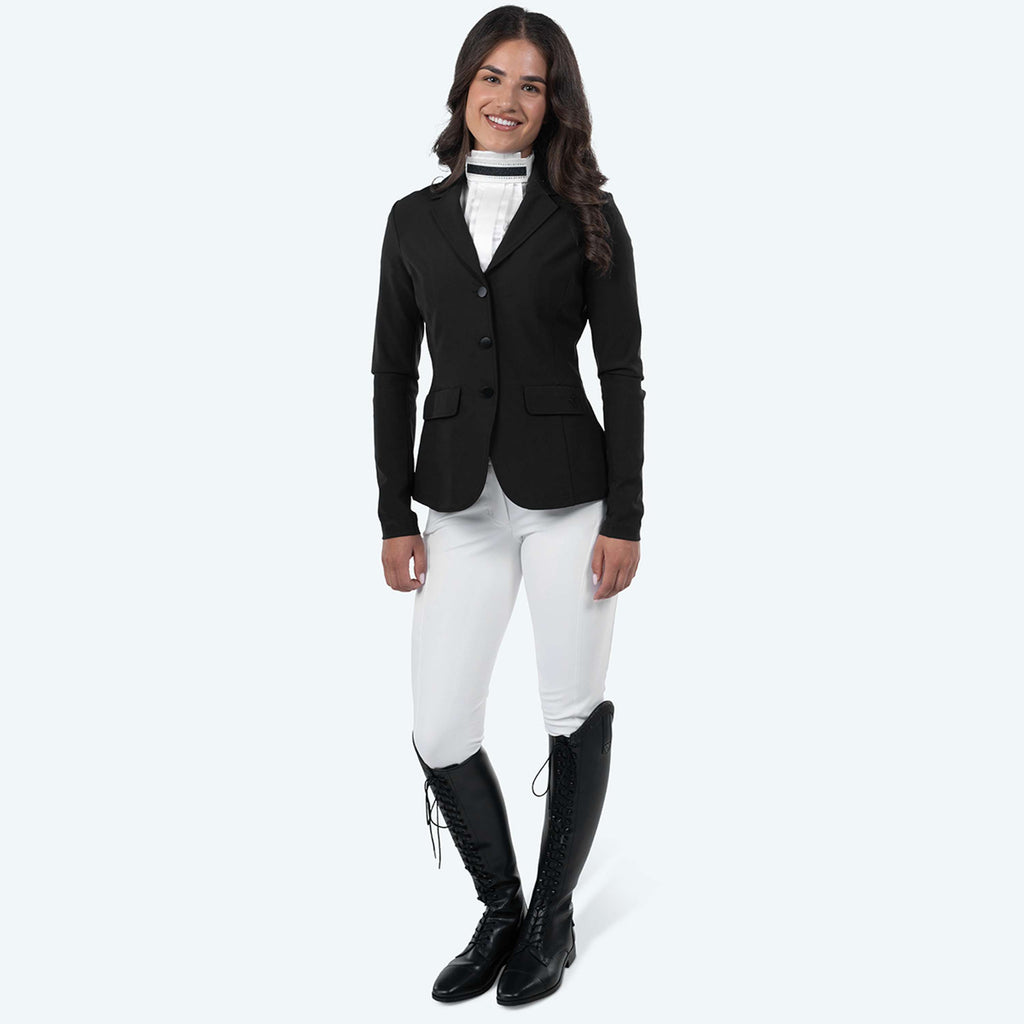 Elvera Equestrian Wedstrijdjasje EEChica Bling Zwart