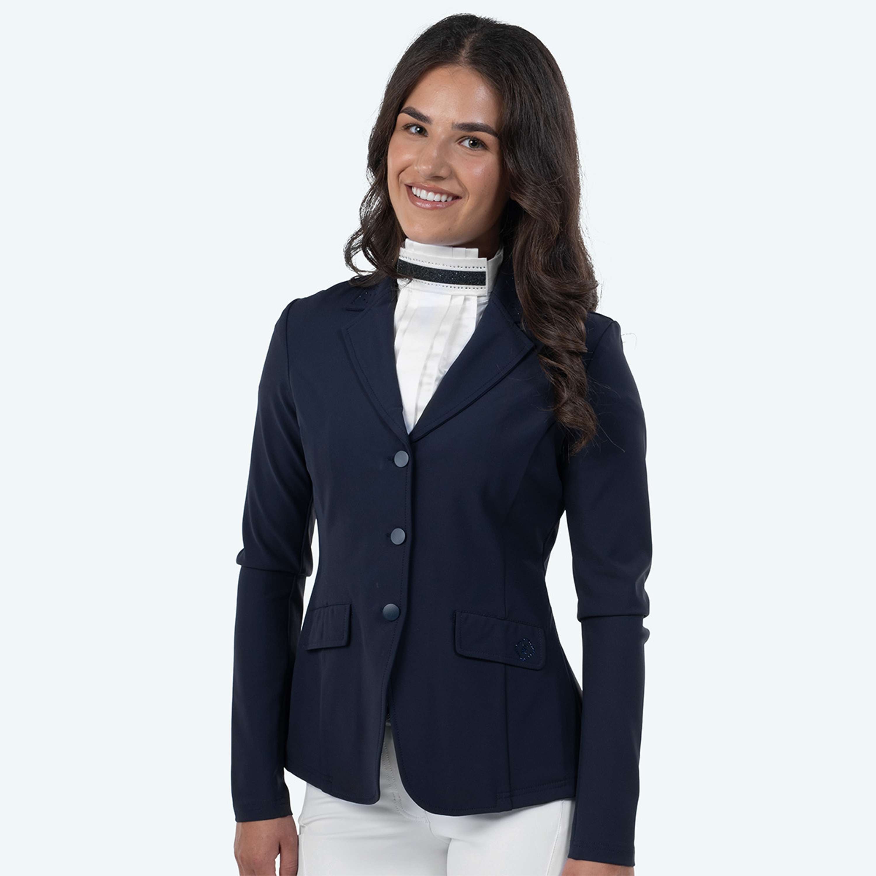 Elvera Equestrian Wedstrijdjasje EEChica Bling Navy