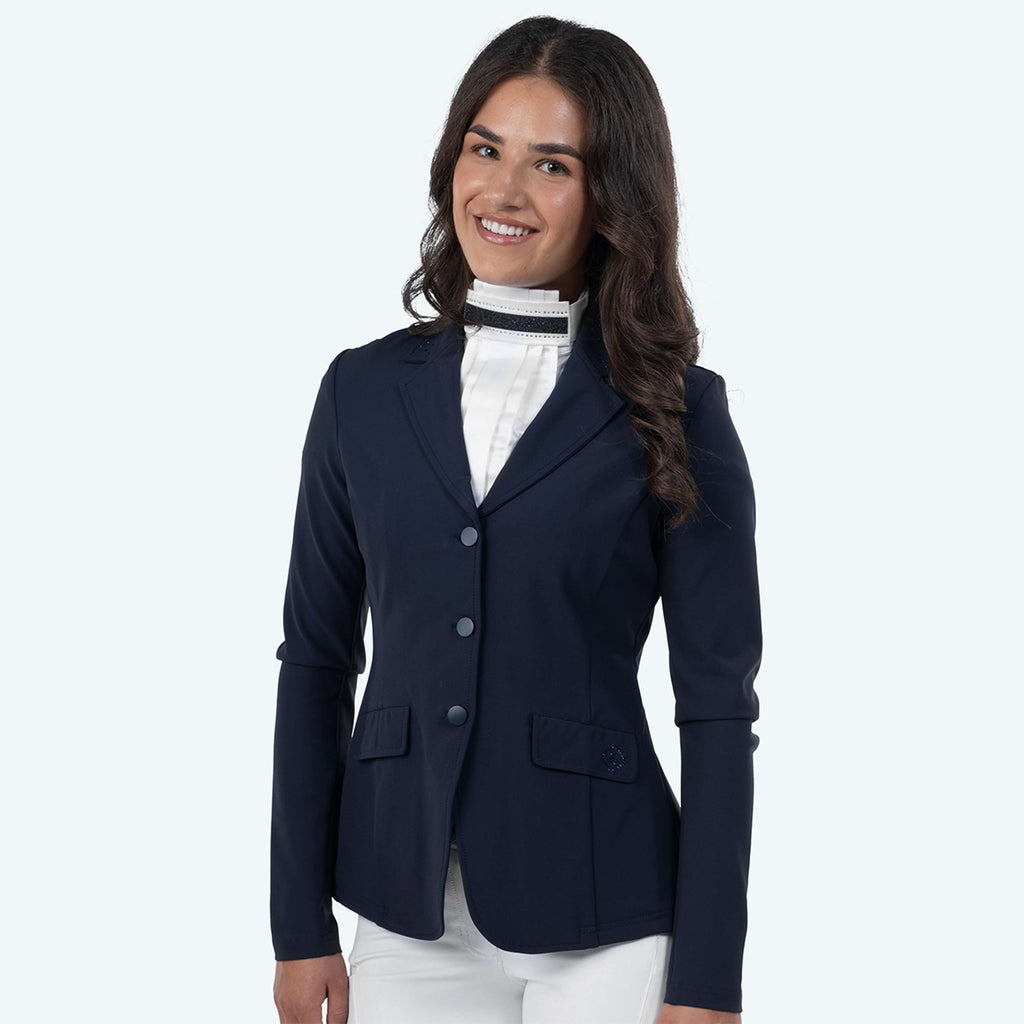 Elvera Equestrian Wedstrijdjasje EEChica Bling Navy