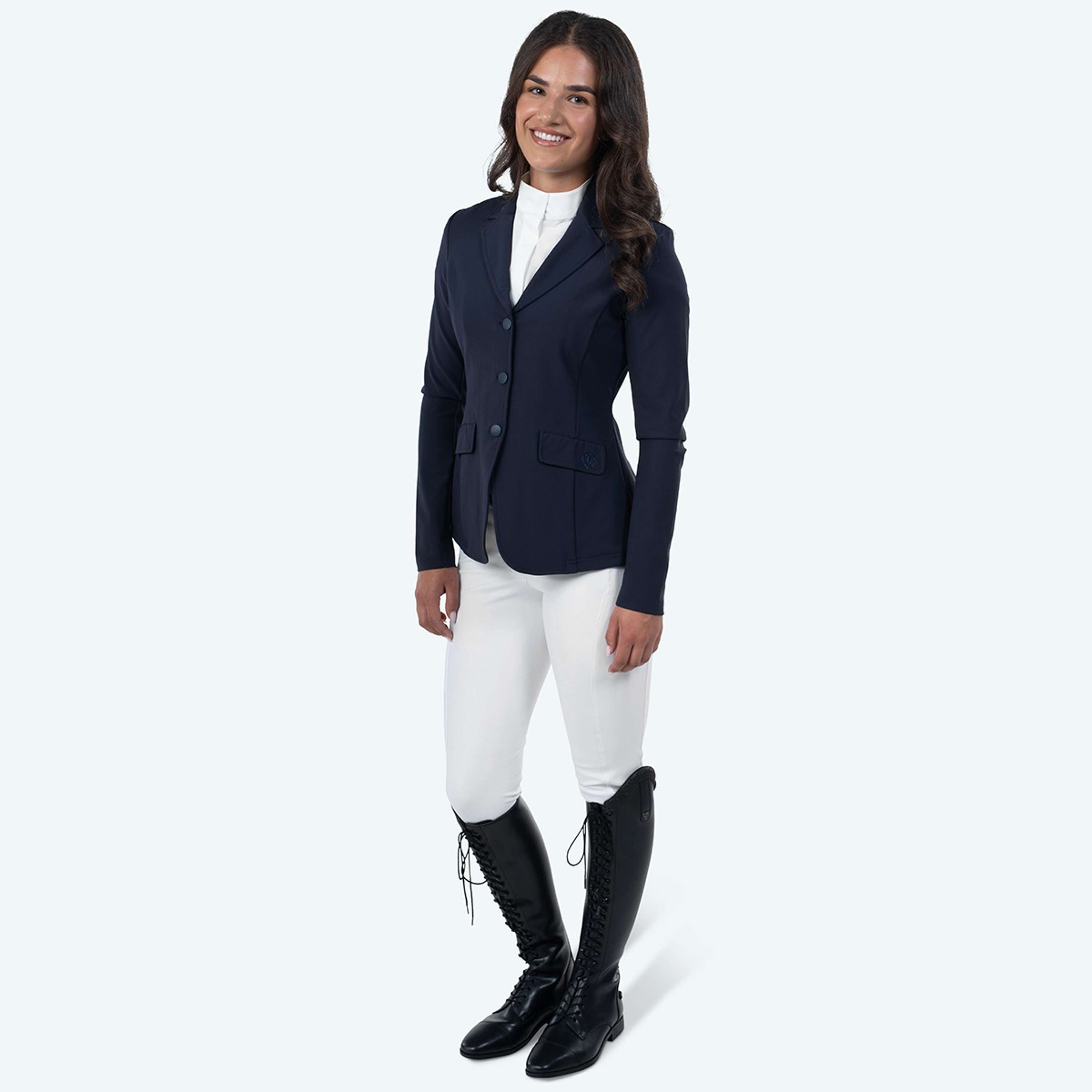 Elvera Equestrian Wedstrijdjasje EEChica Bling Navy