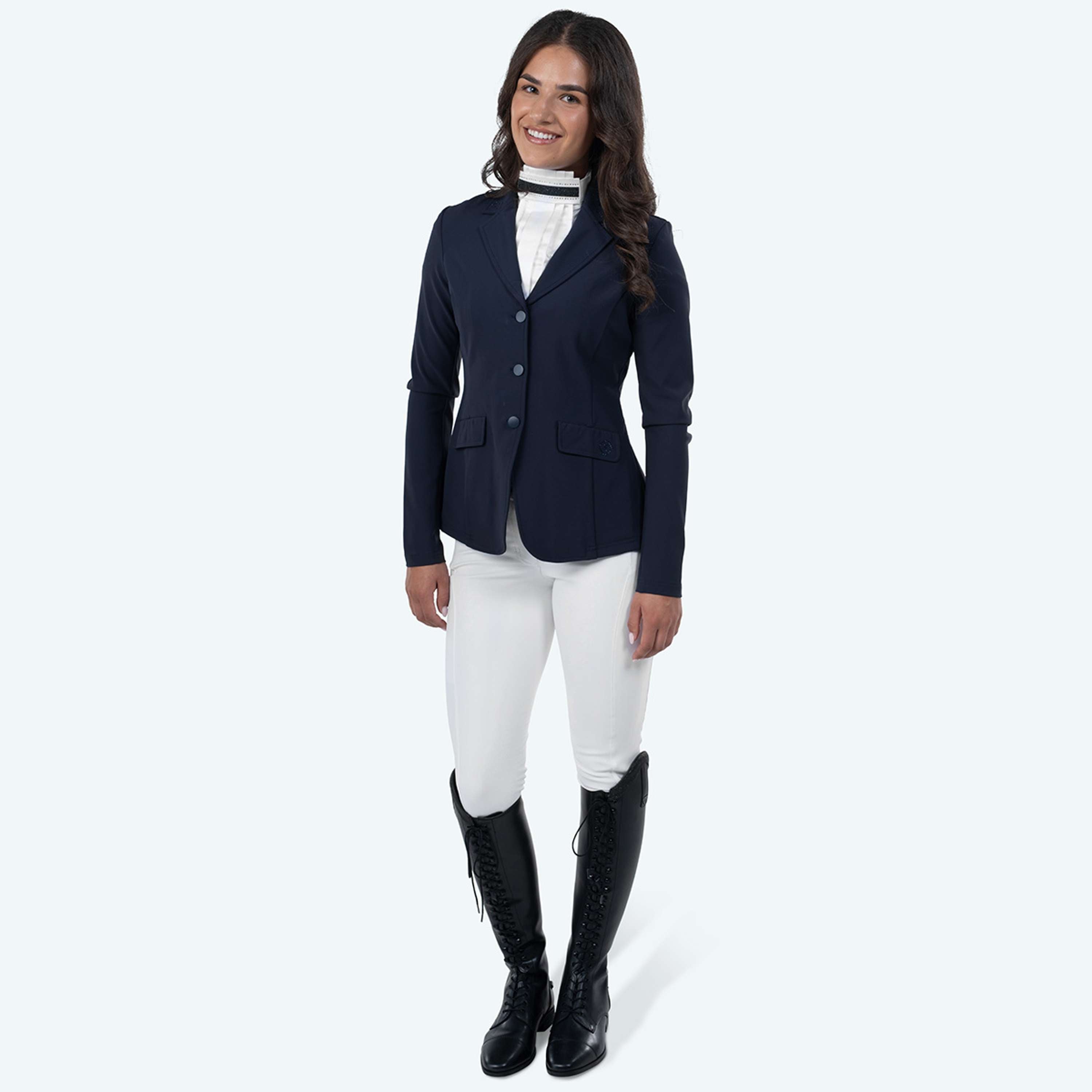 Elvera Equestrian Wedstrijdjasje EEChica Bling Navy