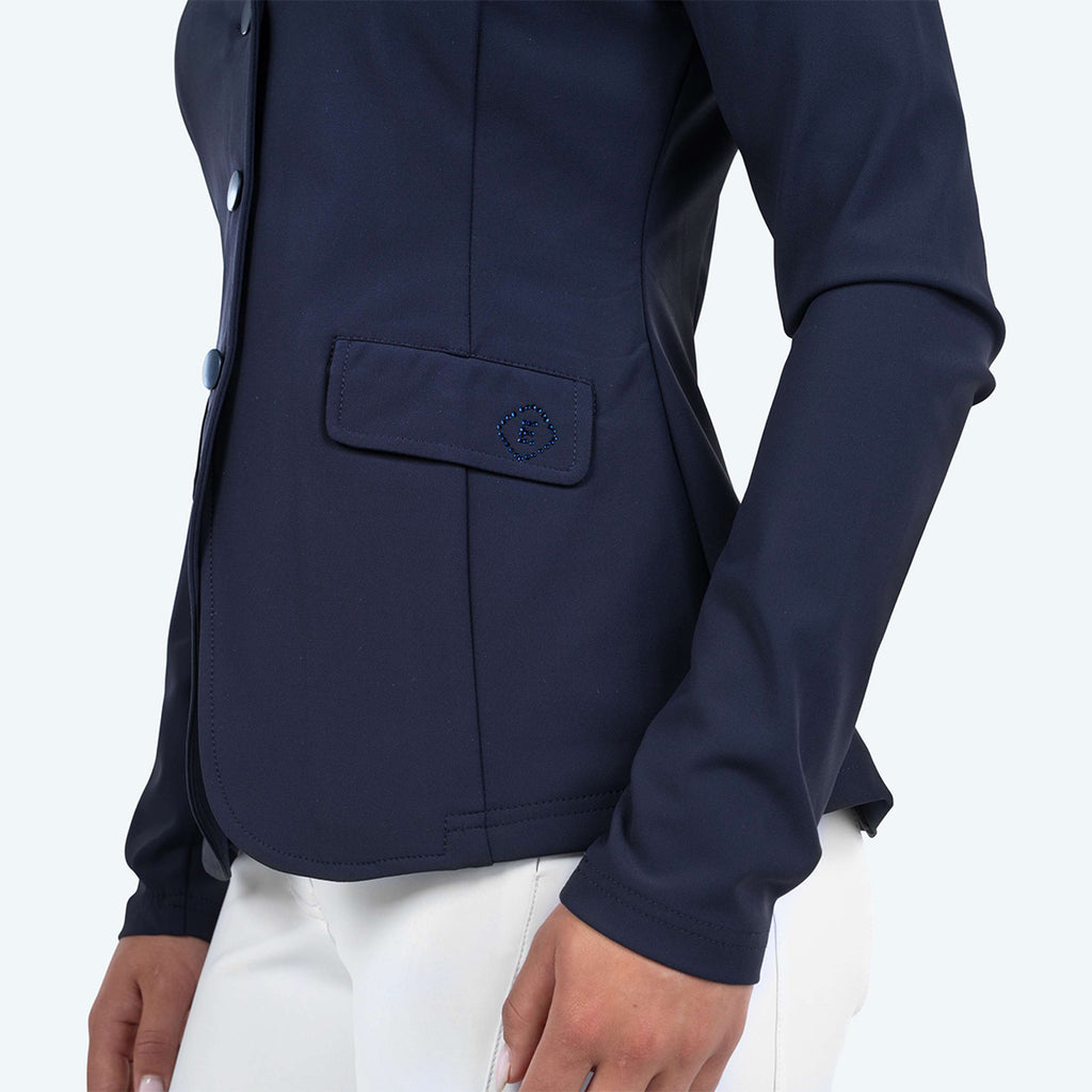 Elvera Equestrian Wedstrijdjasje EEChica Bling Navy