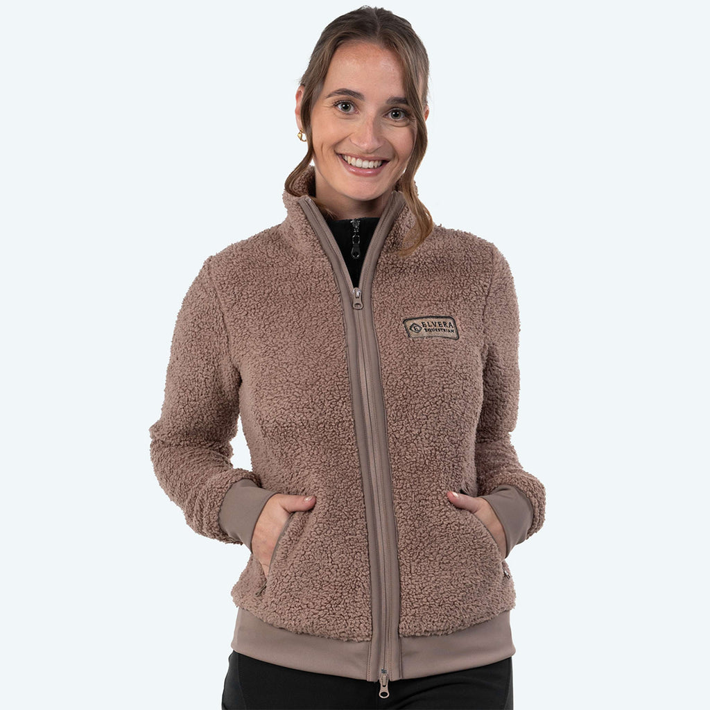 Elvera Equestrian Fleecevest EEDaphne Taupe