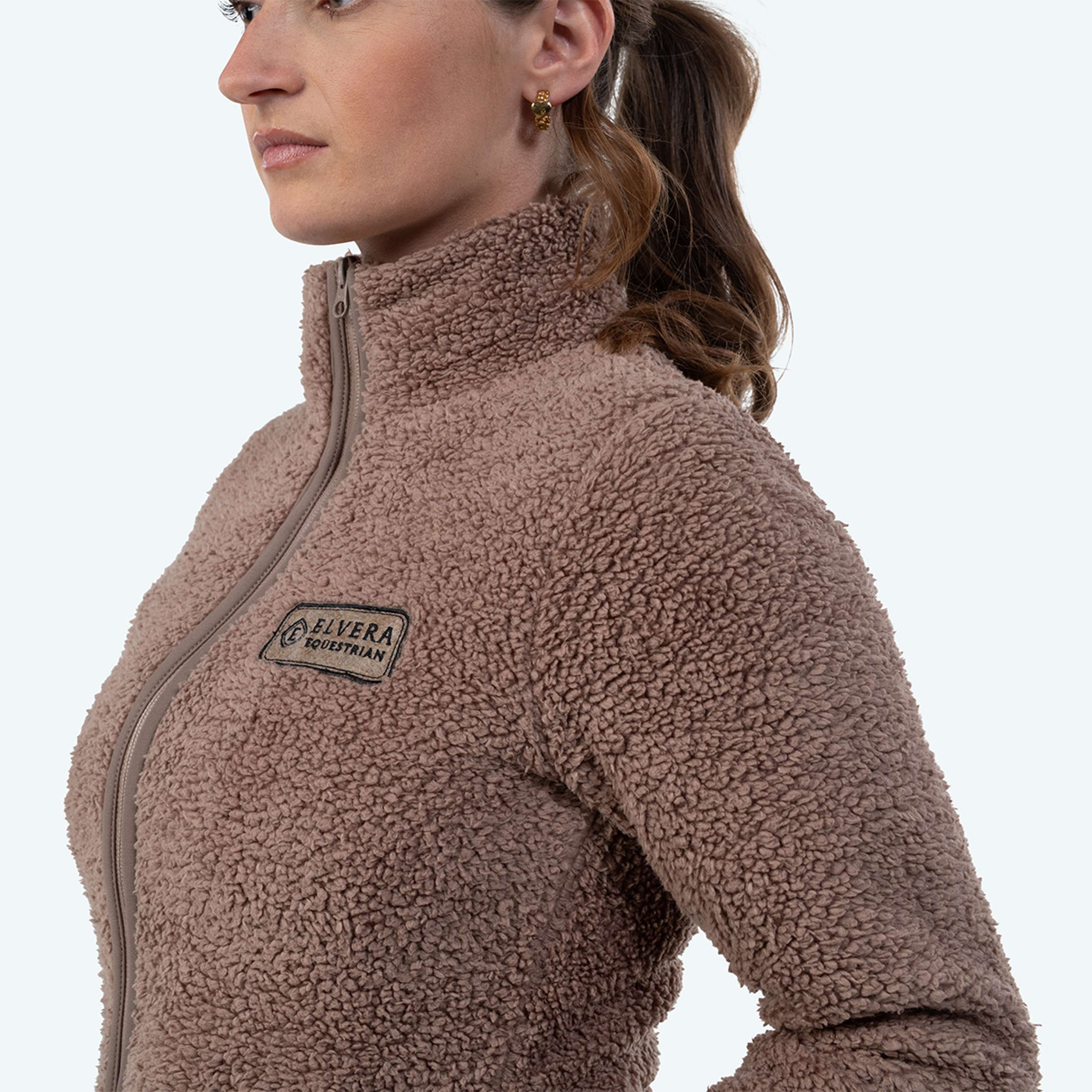 Elvera Equestrian Fleecevest EEDaphne Taupe