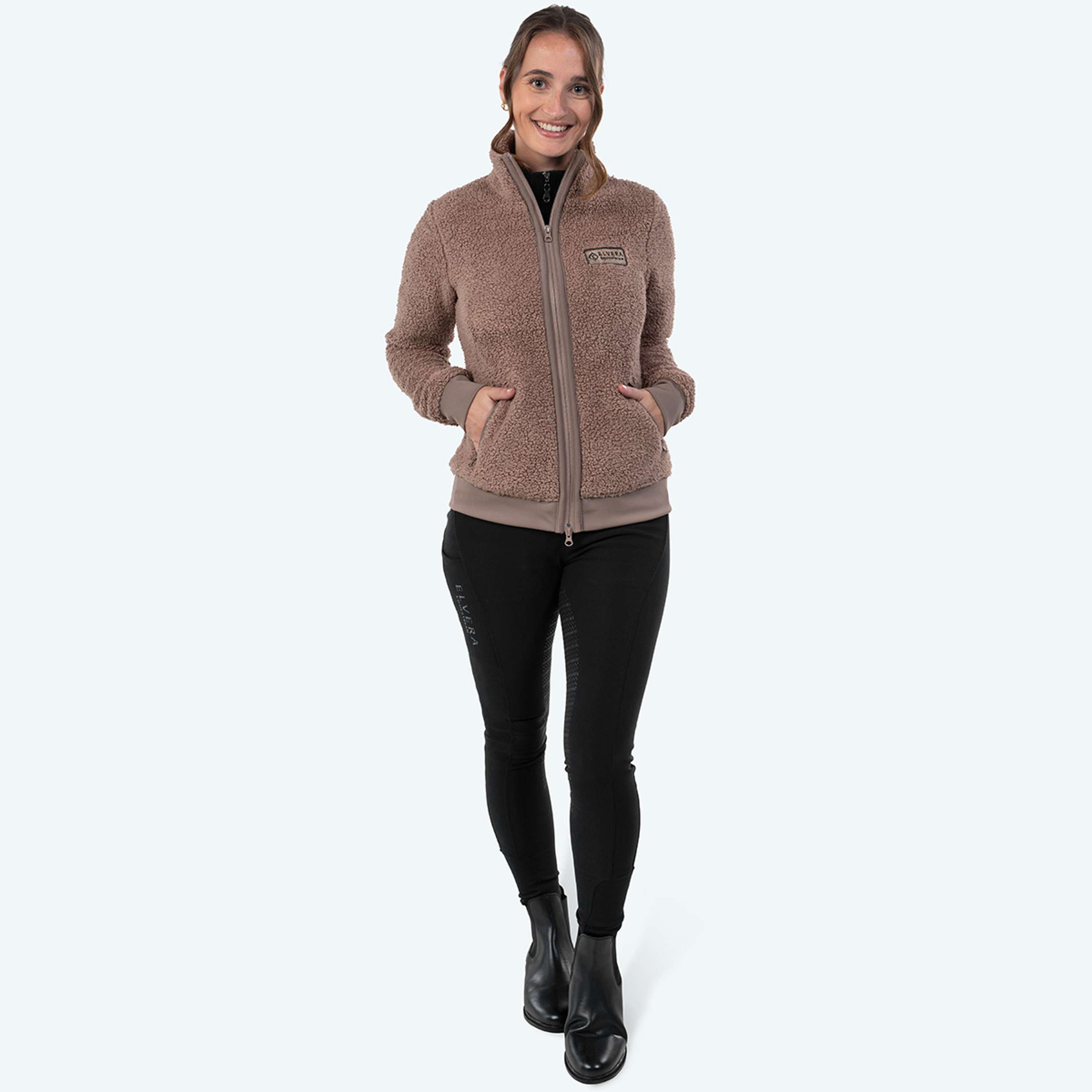 Elvera Equestrian Fleecevest EEDaphne Taupe