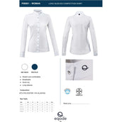 EQODE by Equiline Wedstrijdshirt Dreda Wit