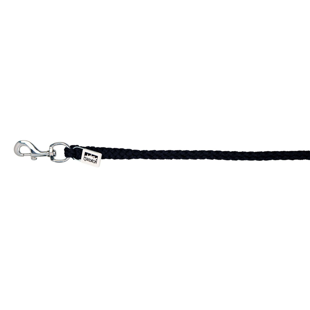 Eskadron Halstertouw Classic Nikkel Musketon Zwart