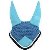 EQUITHÈME Oornetje Polyfun Turquoise/Marineblauw