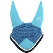 EQUITHÈME Oornetje Polyfun Turquoise/Marineblauw