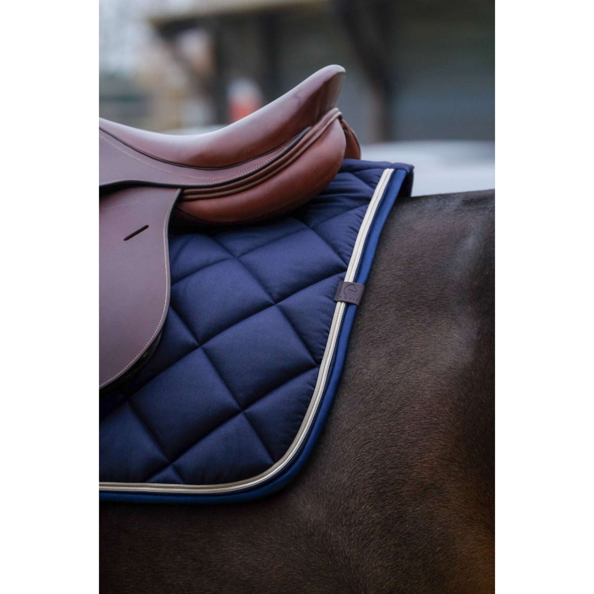 EQUITHÈME Zadeldekje Classic Springen Navy