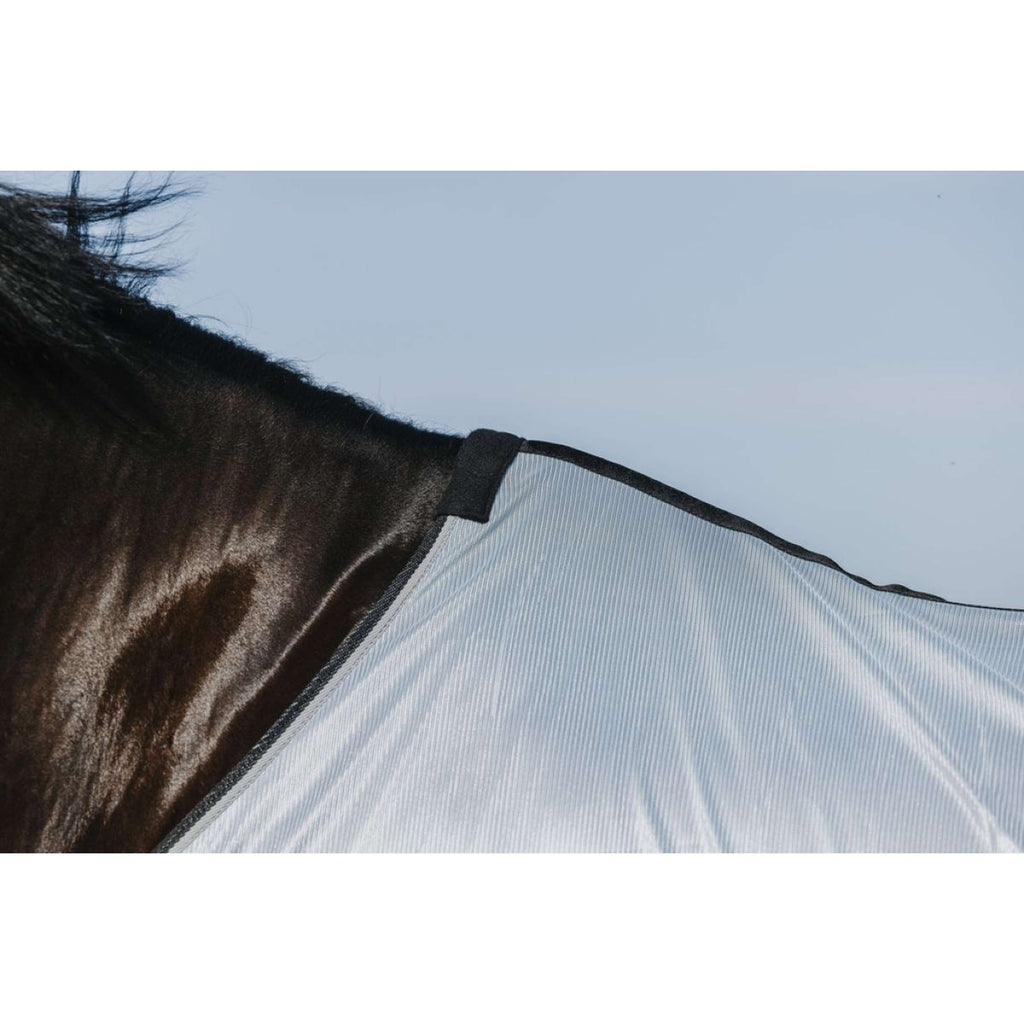 Riding World Vliegendeken Belly Mesh Grijs