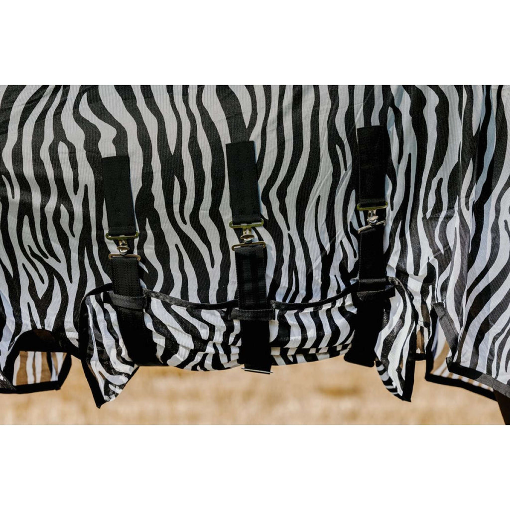 Riding World Vliegendeken Belly Mesh Zebra
