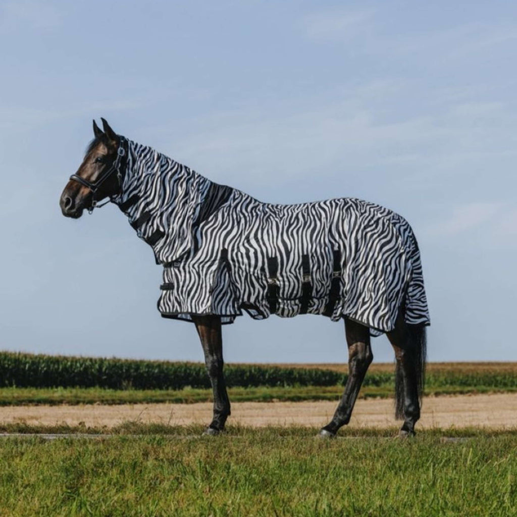 Riding World Vliegendeken Belly Mesh Combo Zebra