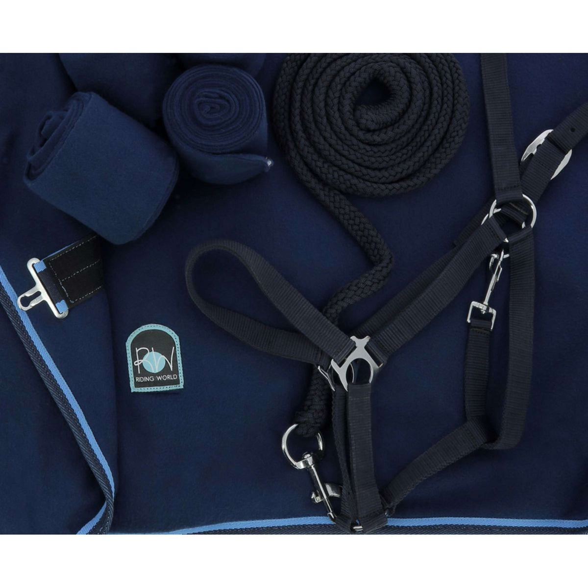 Riding World Deken Complete Set Navy