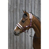 Riding World Halster Synthetic Fur Burgundy