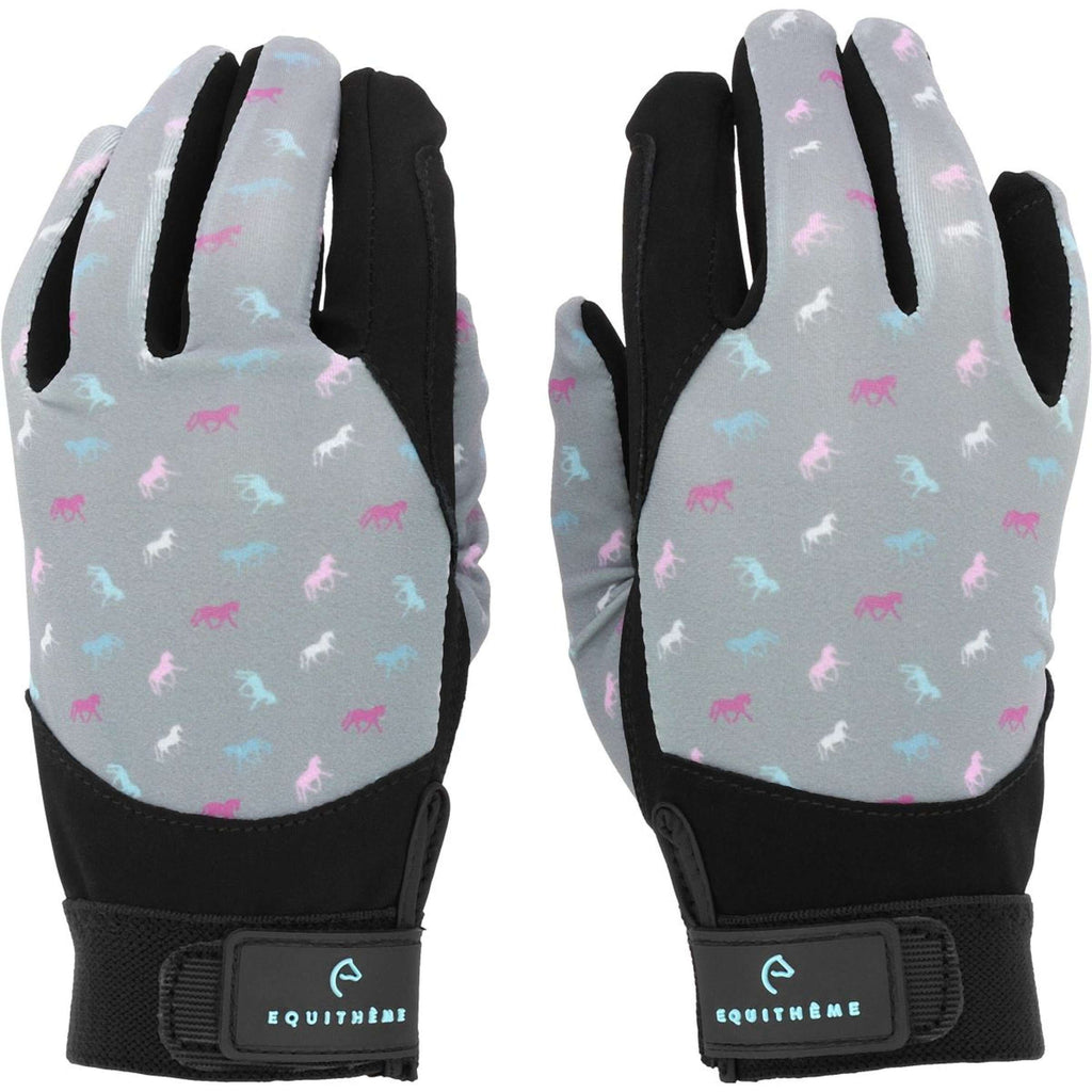 EQUITHÈME Handschoenen Maelle Kids Grijs
