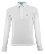 EQUITHÈME Polo Dany Mesh Kids Wit