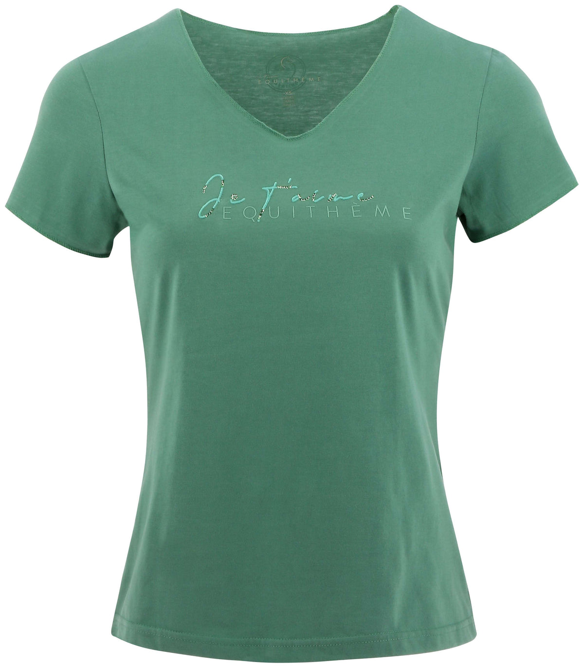 EQUITHÈME T-Shirt Rehane Sage Green