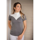 Pénélope Wedstrijdshirt Las Honey Korte Mouwen Grijs